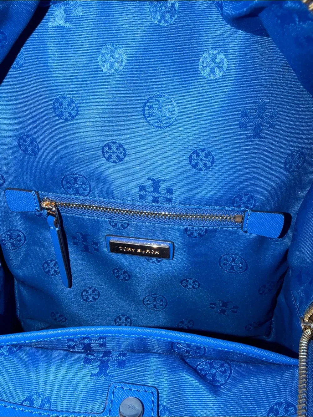 Tory Burch Emerson Medium Backpack - Blue